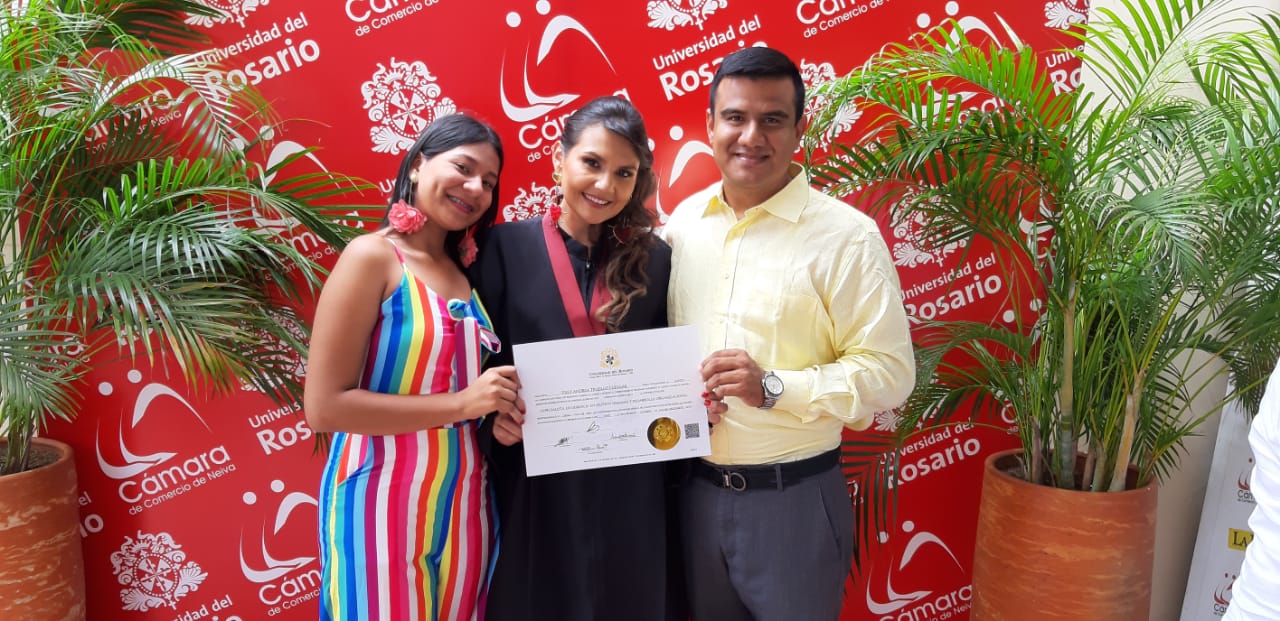 Ana Sofía  Rodríguez Trujillo, Yuly Andrea  Trujillo Cuellar y Juan Guillermo  Rodríguez.  Martínez.